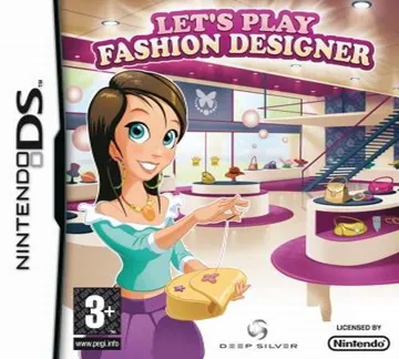 Let's Play Fashion Designer (Europe) (En,Fr,De,Es,It) box cover front